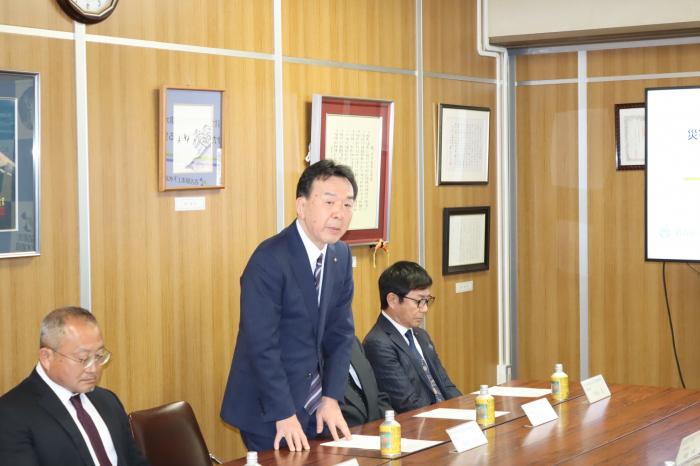 穂刈理事長挨拶